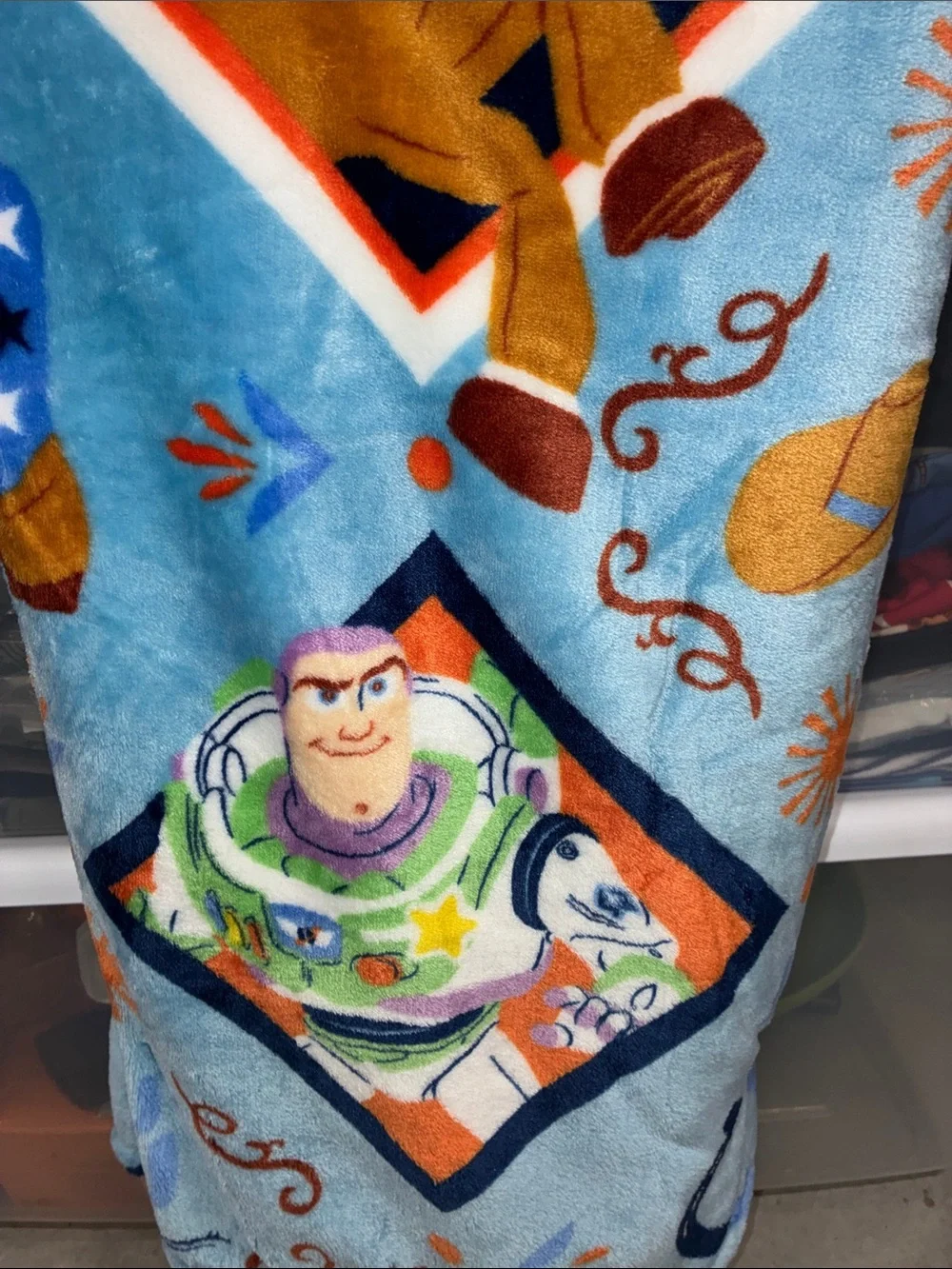 You Story Plush throw blanket